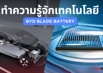 ทำความรู้จักเทคโนโลยี BYD Blade Battery