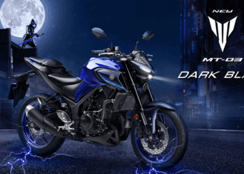 NEW YAMAHA MT-03…DARK BLAST สปอร์ตเนคเก็ตคลาส 300 สีใหม่ สุดเร้าใจ