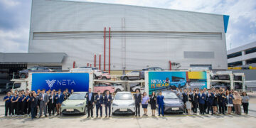 NETA พร้อมส่งมอบ NETA V-II จากโรงงานในประเทศไทย