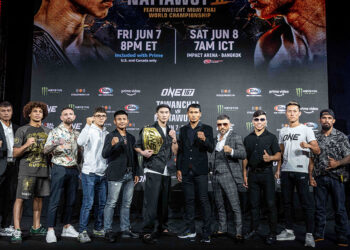 ONE ตอกย้ำเบอร์หนึ่งการต่อสู้ ONE 167 คู่มวยหยุดโลก 8 มิ.ย.นี้