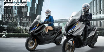 ZONTES 350E & 350D บิ๊กสกู๊ตเตอร์ แรงสุดในคลาส กับเทคโนโลยีสุดล้ำ