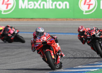 โมโตจีพี ไทยแลนด์ เปิดฉากความเร็วสุดโหด ทุบสถิติสนามช้างฯ ทุกรุ่น  “มาร์เกซ” ครองจ่าฝูงรุ่นพรีเมียร์คลาส