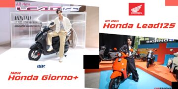 All New Honda Lead125 และ New Honda Giorno+
