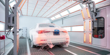 ไพรม์มัส พัทยา เพิ่มศักยภาพซ่อมสีและตัวถังรถ EV ผงาดสู่มาตรฐานสูงสุด Mercedes-Benz