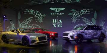 Bentley Americas จับมือ Bang Bang ช่างสักระดับโลก รังสรรค์ผลงานผ่าน Bentayga EWB