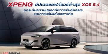 XPENG อัปเดตซอฟท์แวร์ล่าสุด XOS 5.4 ยกระดับความปลอดภัย การขับอัจฉริยะและการปรับแต่งเฉพาะตัว