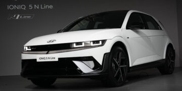 The New Hyundai IONIQ 5 N Line เติมดีไซน์ชุดแต่งจากสนามแข่ง