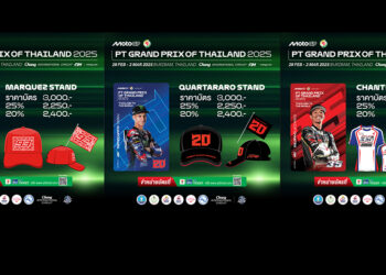 เปิดตัวของที่ระลึก Rider Stand ไทยโมโตจีพี คอลเลกชัน 2025