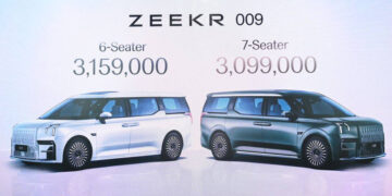 เคาะราคา ZEEKR 009 รุ่น 7 ที่นั่ง   3.099 ล้านบาท