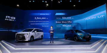 GAC เผยโฉม AION UT และ M8 PHEV ครั้งแรกในไทย พร้อมประกาศนโยบาย ONE GAC ในงาน Motor Show 2025