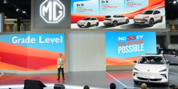 NEW MG S5 EV เคาะราคาช่วงเปิดตัว 7.199 – 8.999 แสนบาท   