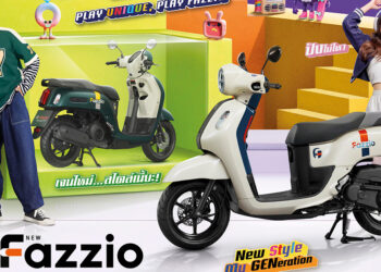 NEW YAMAHA FAZZIO HYBRID CONNECTED ยกระดับความทันสมัย