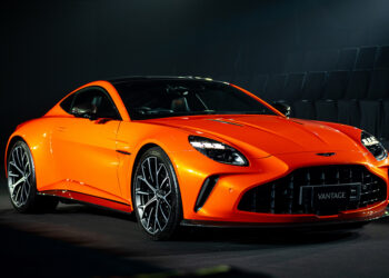 NEW ASTON MARTIN VANTAGE เร้าใจแบบฮาร์ดคอร์ ยนตรกรรมสปอร์ตคู่ใจสายขับ ตัวจริง