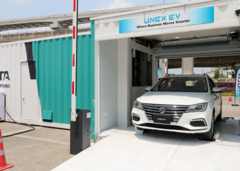 MG ผนึก UNEX EV ชูนวัตกรรมสลับแบตฯ ดันรถ EV สู่ภาคขนส่งสาธารณะ