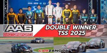 AAS Motorsport​ ประเดิมคว้า “Double Winner” ในศึก TSS 2025