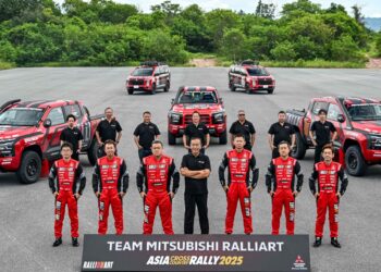ทีมมิตซูบิชิ แรลลี่อาร์ท เตรียมลงสนามศึก เอเชีย ครอสคันทรี แรลลี่ 2025