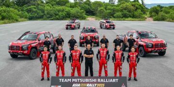 ทีมมิตซูบิชิ แรลลี่อาร์ท เตรียมลงสนามศึก เอเชีย ครอสคันทรี แรลลี่ 2025