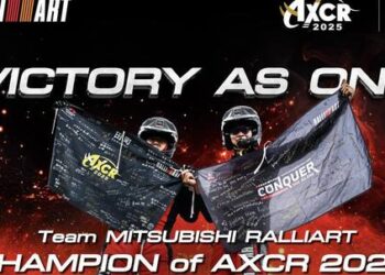 ชยพล โยธา คว้าแชมป์โอเวอร์ออล นำทีมมิตซูบิชิ แรลลี่อาร์ต คว้าแชมป์ประเภททีม ในการแข่งขันเอเชีย ครอสคันทรี แรลลี่ 2025