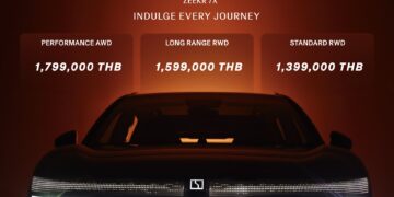 ZEEKR 7X SUV เปิดตัว 3 รุ่น ราคา 1.399 – 1.799 ล้านบาท