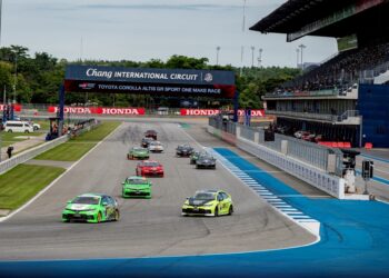 Toyota Gazoo Racing  Thailand 2025 กระหึ่ม “ช้างเซอร์กิต” นักแข่งต่างชาติพาเรดขึ้นโพเดียม