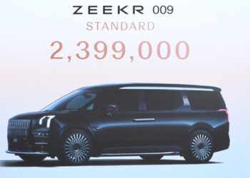 ZEEKR 009 Standard มอเตอร์เดี่ยว ขับเคลื่อนล้อหน้า เปิดราคา 2.399 ล้านบาท