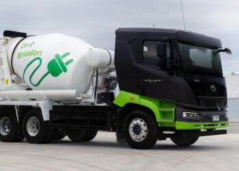 BYD T25 e-Mixer รถโม่ผสมคอนกรีตพลังงานไฟฟ้า