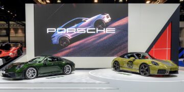 ปอร์เช่ เปิดตัว 911 Spirit 70 / 911 GT3 และ คาเยนน์ เอส อี ไฮบริด คูเป้ ที่เดินทางไปสตุ๊ทการ์ท กว่า 22,000 กิโลเมตร ในงาน Thailand International Motor Expo 2025