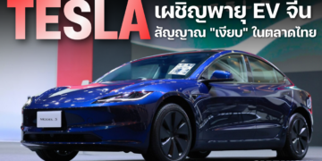 Tesla เผชิญพายุ EV จีน สัญญาณ “เงียบ” ในตลาดไทย