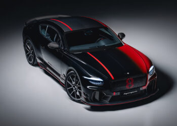 Bentley Supersports ธีม Dragon กับเทคนิค Paint Fade สีแดงสุดร้อนแรง