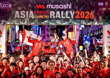 ทีมมิตซูบิชิ แรลลี่อาร์ต ออกสตาร์ทการแข่งขัน เอเชีย ครอสคันทรี แรลลี่ 2026