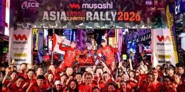 ทีมมิตซูบิชิ แรลลี่อาร์ต ออกสตาร์ทการแข่งขัน เอเชีย ครอสคันทรี แรลลี่ 2026