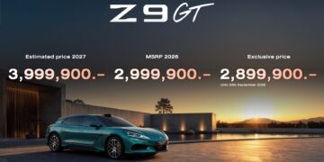 DENZA Z9GT ซูเปอร์คาร์ ลักชู พละกำลังทะลุ 1,100 แรงม้า